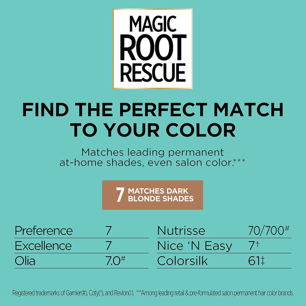 L'Oreal Paris Root Rescue Dark Blonde 7 2Pk