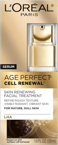 L'Oreal Paris Skincare Age Perfect Cell Real Golden Face Anti-Aging Serum 1 Ounce