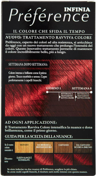 L'Oreal Permanent Hair Dye Color Preference N P 46 Pure Ruby Intense Deep Red