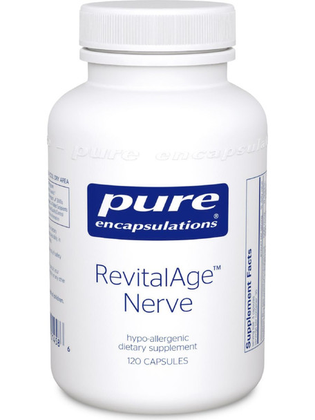 Pure Encapsulations, Revitalage Nerve, 120 Caps