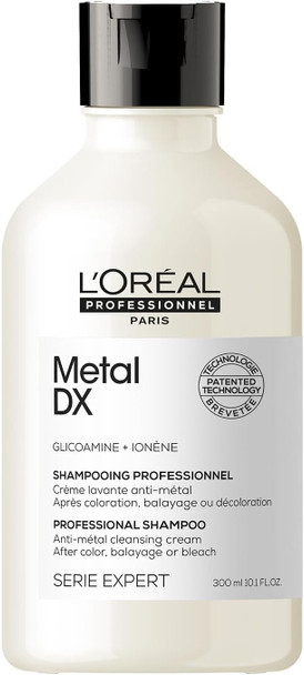 L'Oreal Professionnel Hair Shampoo For Coloured And Damaged Hair Long-Lasting Colours & Shine Series Expert Metal Dx Shampoo 300 Ml