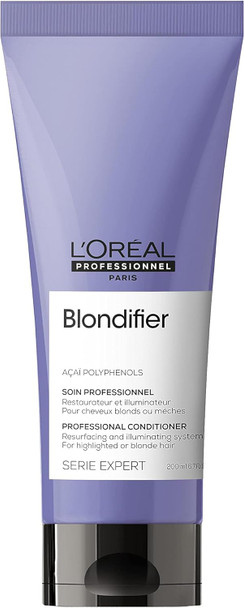 L'Oreal Professionnel Paris Serie Expert Blondifier Cool Conditioner 200Ml - Conditioner For Blonde Hair