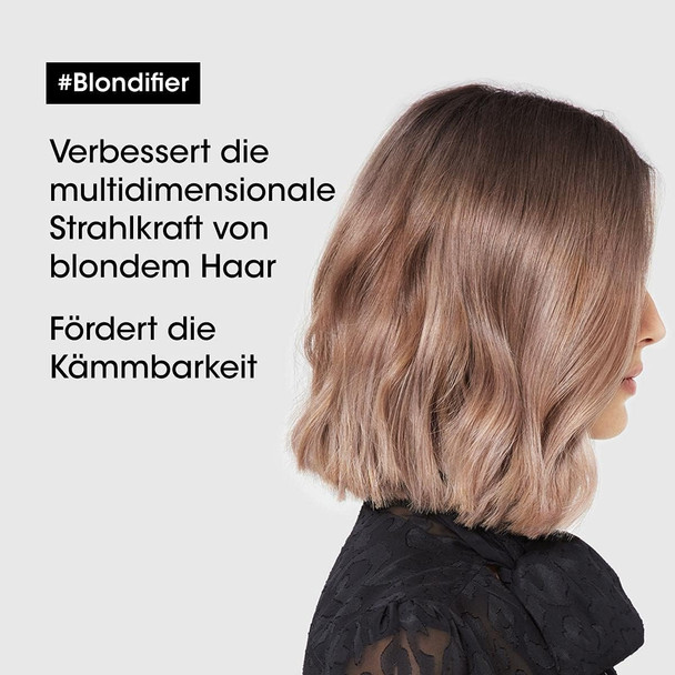L'Oreal Professionnel Paris Serie Expert Blondifier Cool Conditioner 200Ml - Conditioner For Blonde Hair