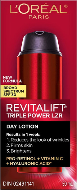 L'Oreal Revitalift Day Lotion Spf30 1.7 Ounce
