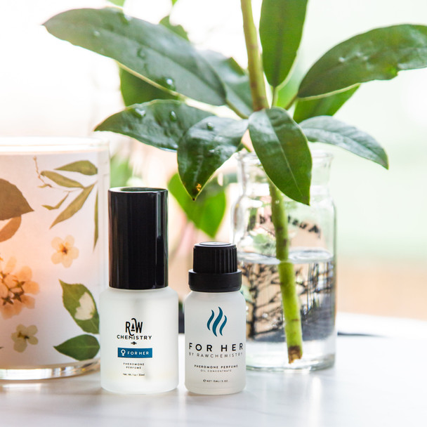 For Her by RawChemistry a Pheromone Perfume Set