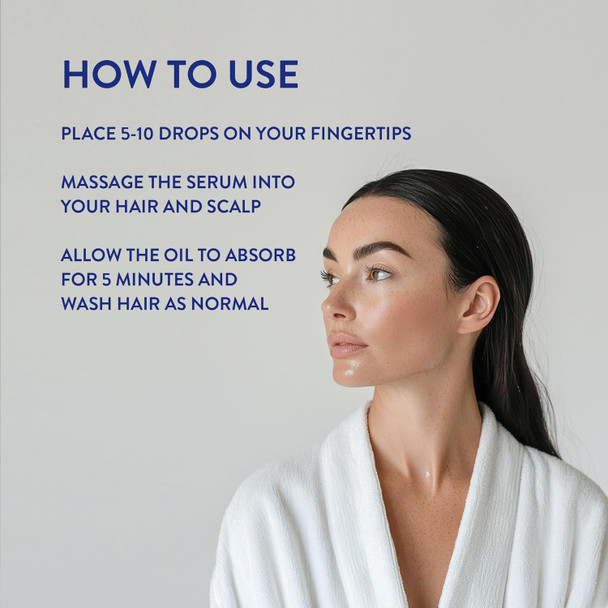 Routine Wellness Advanced Hair Serum | Nourishing Scalp Treatment for Enhanced Hair Support and Thickness with Natural Oils | Ideal for Men & Women | 30mL