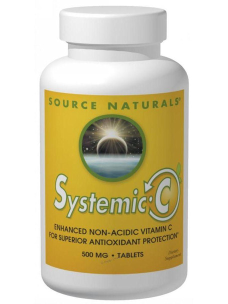 Source Naturals, Systemic C, 500Mg, 60 Ct