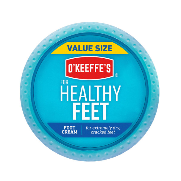 O'Keeffe's Healthy Feet Foot Cream, 6.4oz Jar, white (104042)