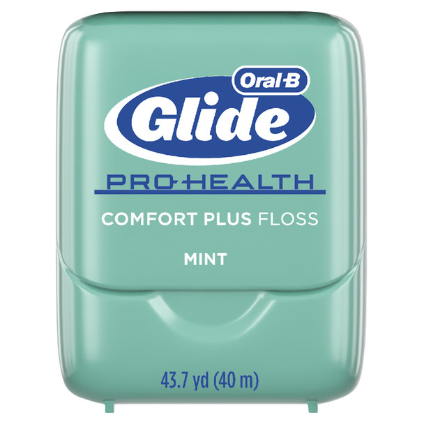 Oral-B Glide Pro-Health Comfort Plus Dental Floss, Mint, 40 M, Pack of 2