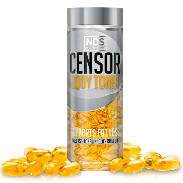 Censor NDS Nutrition CLA Fat Loss and Body Toner Formula - 180 Softgels