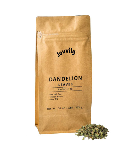 Jovvily Jovvily Dandelion Leaves - 1 Lb - Cut & Sifted - Herbal Tea - Cuisine Garnish Jovvily Jovvily Dandelion Leaves - 1 Lb - Cut & Sifted - Herbal Tea - Cuisine Garnish