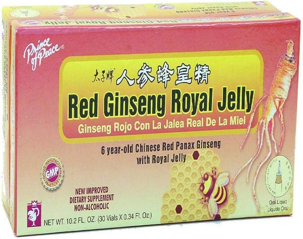 Prince Of Peace Red Ginseng Royal Jelly 30 Count