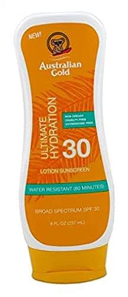Australian Gold Sunscreen Ultimate Hydration Lotion Spf 30 8 Ounce (Pack Of 2)