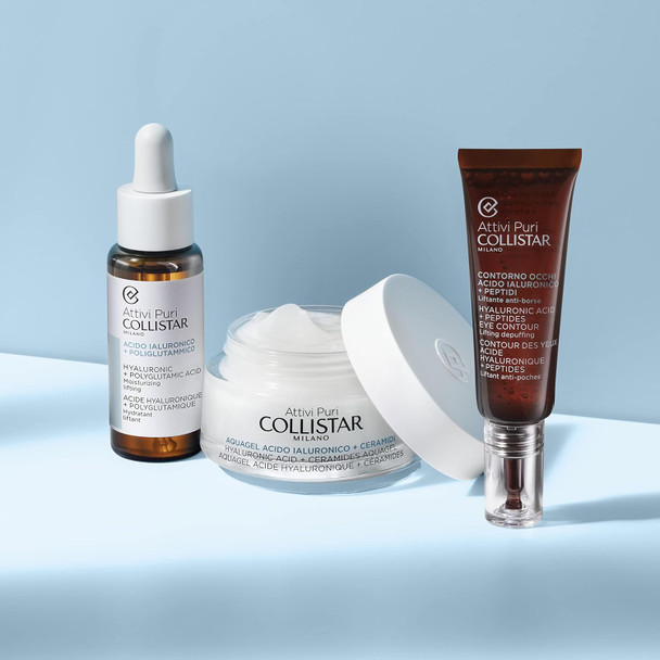 Collistar Acido Ialuronico + Poliglutammico Trattamento In Gocce Idratante Liftante 30 Ml 1.0 Fl Oz Made In Italy [Italian Import]