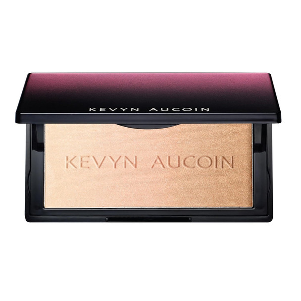 Kevyn Aucoin The Neo Highlighter (Sahara): Candlelight Starlight & Sunlight Shades. Highly Pigmented Palette. All Day Wear. Temples Cheekbones Brow Chin Nose. Pro Makeup Artist Go To For Glow.