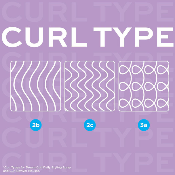 John Frieda Frizz Ease Curly Hair Reviver Mousse Enhances Curls A Soft Flexible Hold For Curly Or Frizzy Hair Alcohol-Free 7.2 Oz (Pack Of 2)