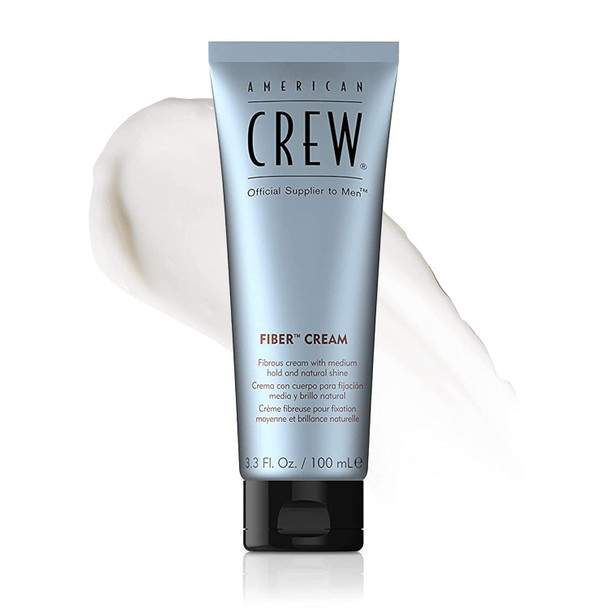 American Crew Men'S Fiber Cream Like Hair Gel With Medium Hold & Natural Shine 3.3 Fl Oz Men'S Hair Defining Paste Like Hair Gel With Medium Hold Hair Gel & Low Shine 3 Oz