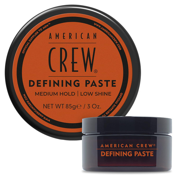 American Crew Men'S Hair Defining Paste Like Hair Gel With Medium Hold Hair Gel & Low Shine 3 Oz (Pack Of 1)