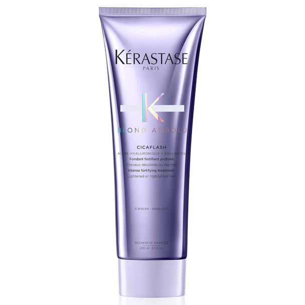 Kerastase Blond Absolu Cicaflash Conditioner | For Bleached Highlighted And Damaged Hair | Repairs And Nourishes | Protects Against Breakage | With Hyaluronic Acid