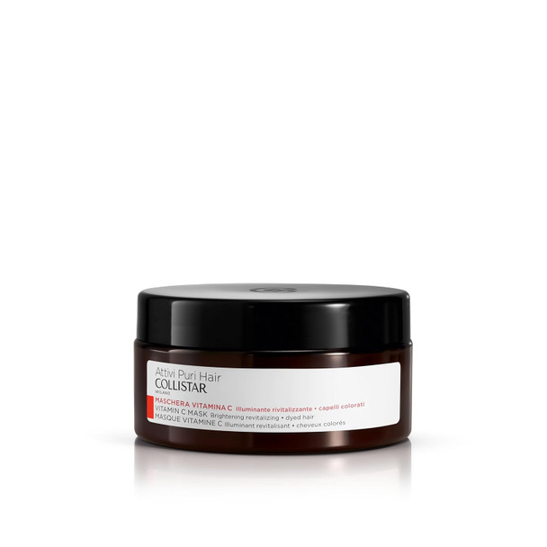 Collistar Attivi Puri Hair Vitamin C Mask200 Ml (6.7 Fl Oz) 1 Unit - Made In Italy