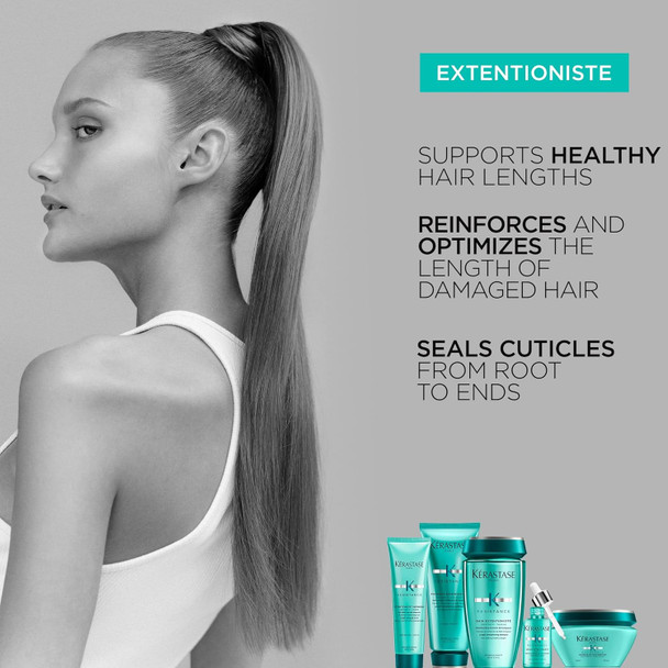 Kerastase Resistance Masque Extentioniste Hair Mask | Strengthening Hair Mask | Detangles Hair And Seals Split Ends | Reinforces Length Of Damaged Hair | With Proteins| For All Hair Types | 6.8 Fl Oz