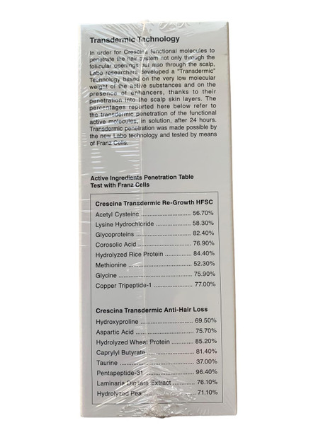 Crescina Hfsc Transdermic Technology Ampoule Complex For Restoring Hair Growth And Against Hair Loss For Women 1300 N 10+10 Crescina Hfsc Transdermic Technology Ampoule Complex For Restoring Hair Growth And Against Hair Loss For Women 1300 N 10+10