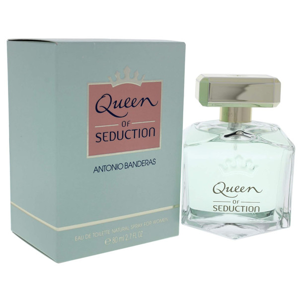 Antonio Banderas Eau De Toilette Spray For Women Queen Of Seduction 2.7 Oz
