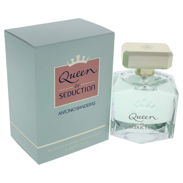 Antonio Banderas Eau De Toilette Spray For Women Queen Of Seduction 2.7 Oz