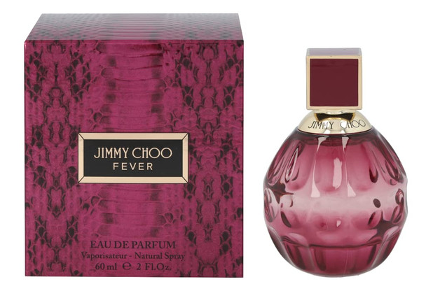 Jimmy Cho Fever Eau De Parfum - Long Lasting Fragrance With Notes Of Black Plum Nectar Heliotrope & Roasted Tonka Bean - Warm & Floral - 2.0 Fl. Oz.