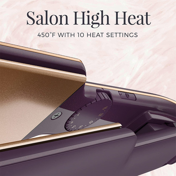Remington 2' Flat Iron with Thermaluxe Advanced Thermal Technology, Purple, S9130S