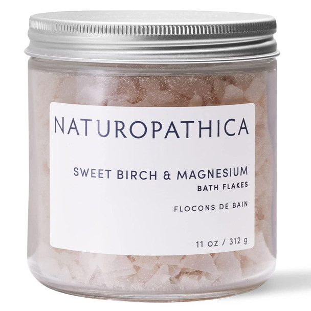 Naturopathica Sweet Birch And Magnesium Bath Flakes Soothing Daily Bath Soak For Sore Muscle Relief Bathing Tive To Epsom Salt Relaxing Pain Relief Soak For Men And Women 11 Oz Naturopathica Sweet Birch And Magnesium Bath Flakes Soothing Daily Bath Soak For Sore Muscle Relief Bathing Tive To Epsom Salt Relaxing Pain Relief Soak For Men And Women 11 Oz