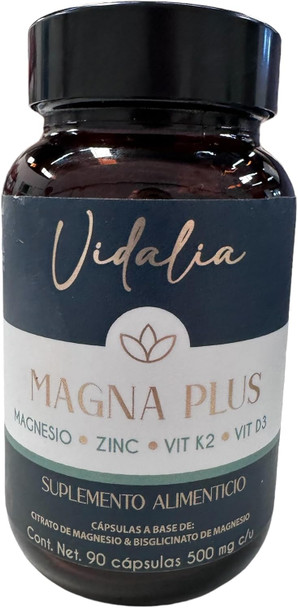 Themix Superfoods Magna Plus Magnesium Bisglycinate Blend Magnesium Citrate Zinc Vitamin K2 And Vitamin D3. Vidalia By The Mix Superfoods 90 Servings