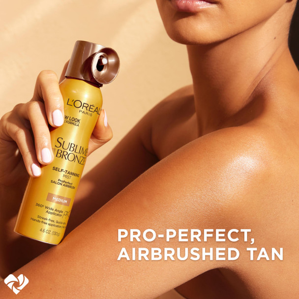 L'Oreal Paris, Sublime Bronze Self Tanning Mist, 4.6 oz