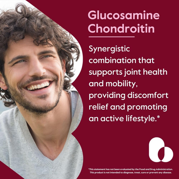 Bestvite Glucosamine & Chondroitin Sulfate 750/600 Triple Strength (250 Tablets) - Joint Support - No Stearates - Gluten