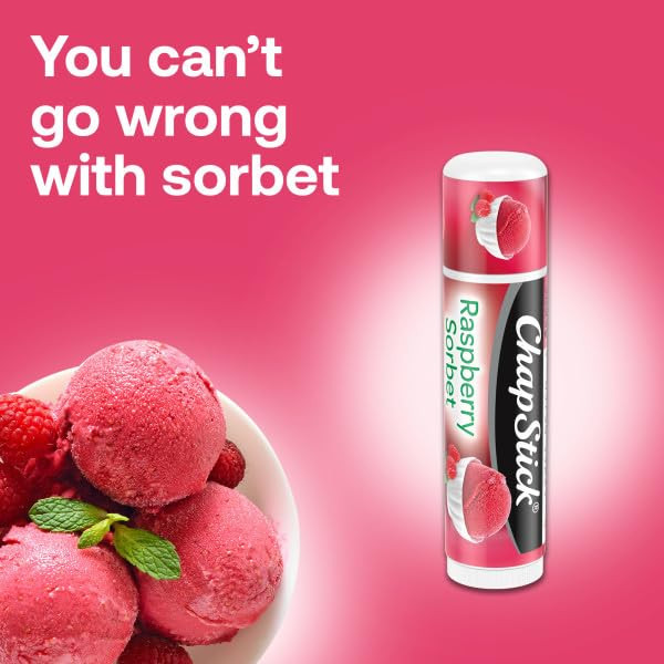 Chapstick Bulk Lip Balm Raspberry Sorbet Lip Care Tubes 0.15 Oz 144 Ct Case
