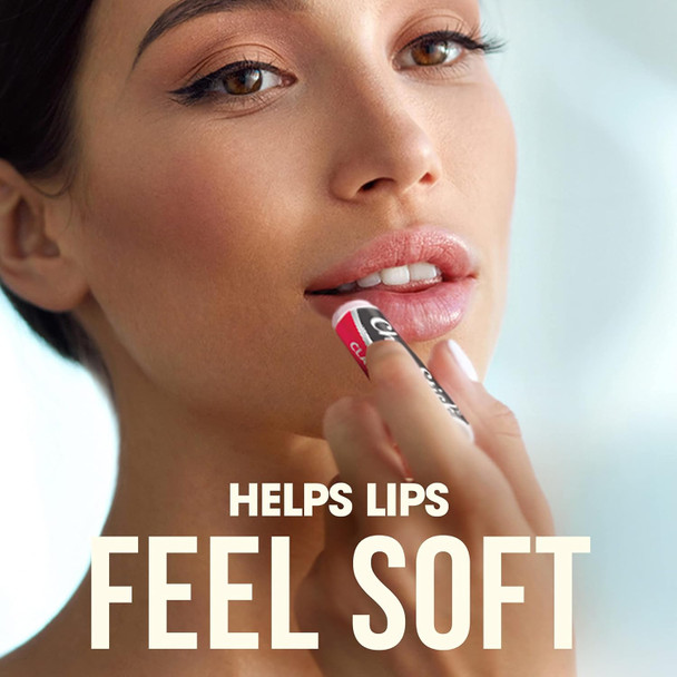 Chapstick Classic Cherry Lip Balm – Fruity & Sweet Lip Moisturizer for Dry Lips 0.15 Oz