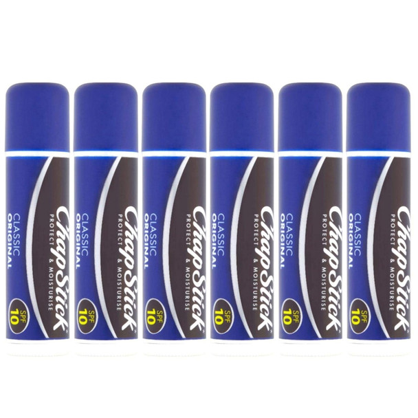 Chapstick Original Lip Balm x 6 Packs by