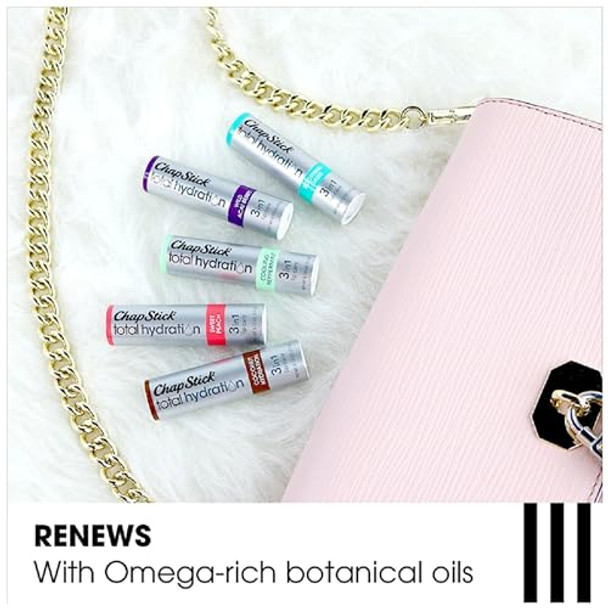 Chapstick Total Hydration Soothing Oasis Moisturizing Lip Balm Tube Lip Balm For Lip Care - 0.12 Oz