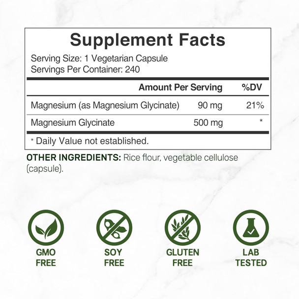 Deal Supplement Magnesium Glycinate 500mg Veggie Capsules & Bioactive Vitamin B Complex Bundle Pack – Easily Absorbed Chelated Mineral – Immune Energy & Metabolism Supplement