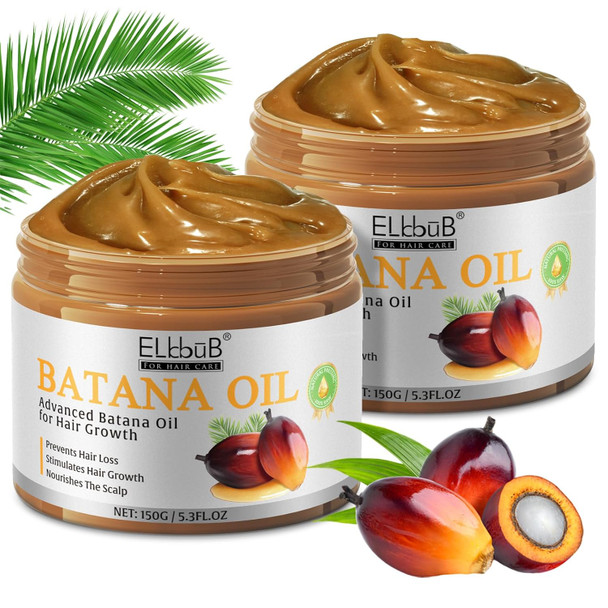 Elbbub Raw Batana Oil for Hair Growth and Repair -100% Pure Unrefined Oil from Honduran Rainforests Prevent Hair Loss and Enhances Hair Thickness in Men & Women Elbbub Raw Batana Oil for Hair Growth and Repair -100% Pure Unrefined Oil from Honduran Rainforests Prevent Hair Loss and Enhances Hair Thickness in Men & Women
