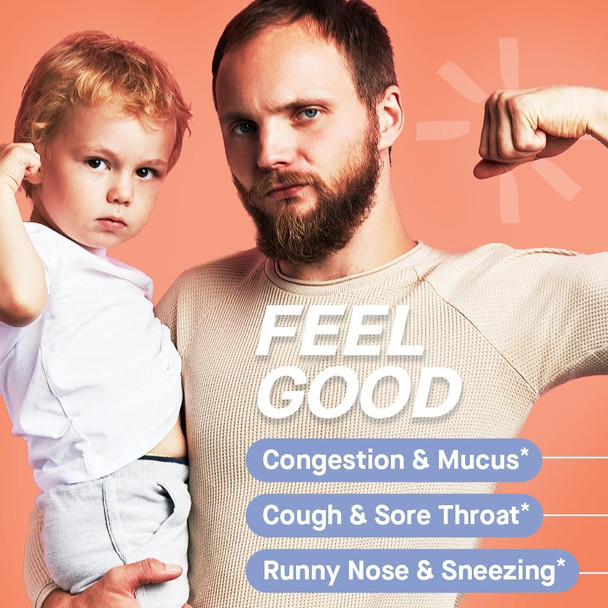 Genexa Cold Crush | Multi-Symptom Cough & Cold Relief for Adults | Delicious Organic Acai Berry Flavor | Organic & Non-GMO | Homeopathic Remedy Made Clean | 60 Chewable Tablets