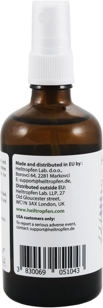 Heiltropfen Lavender Hydrosol - Hydrolat 3.4 fl. oz. - 100 ml | 100% Natural Ingredients Hydrolate | Gentle Hydration & Powerful Relaxation | ®
