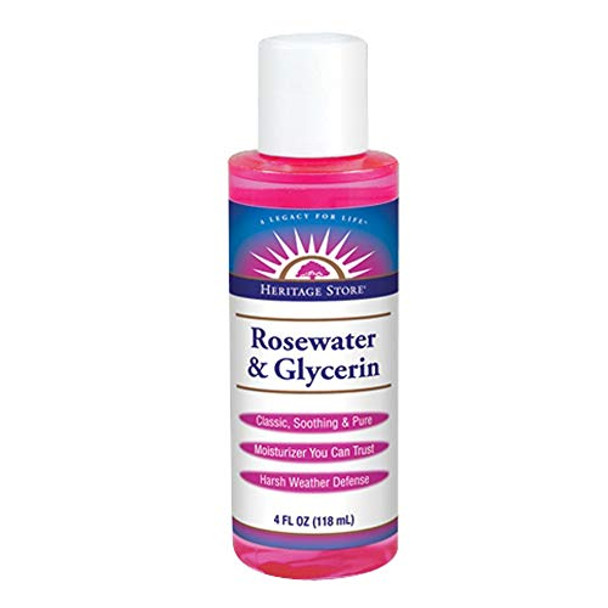 Heritage Store Rosewater & Glycerine - 4 Oz ( Multi-Pack)