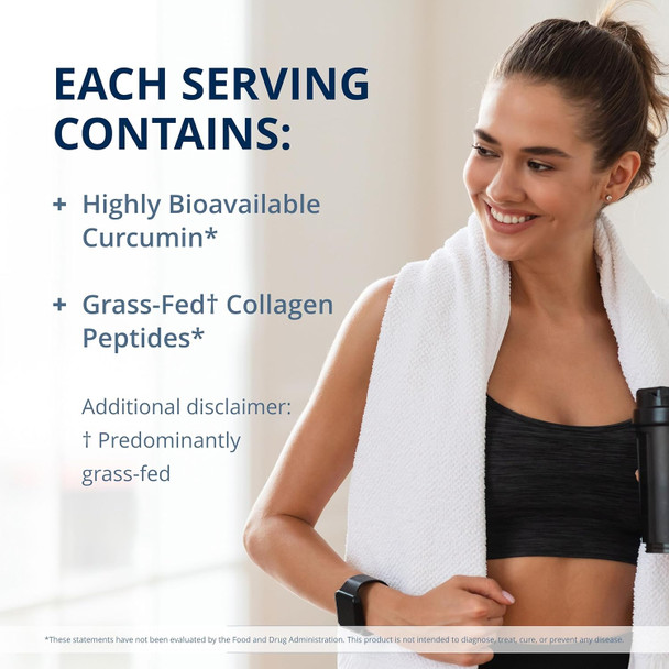 Metagenics - Golden Fusion Highly Bioavailable Curcumin and Grass-Fed† Collagen Peptides 30 Servings