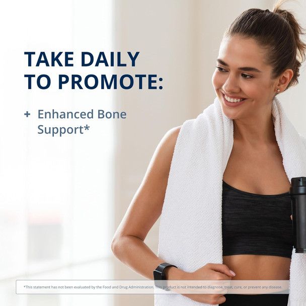 Metagenics Bone Builder Chewable - Bone Strength Supplement - Comprehensive Mineral Support - with Calcium Vitamin D & Magnesium - Non-GMO - Gluten- - 90 Tablets