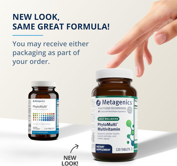 Metagenics Bundle - PhytoMulti Without Iron & OmegaGenics EPA-DHA 720-120 Tablets of PhytoMulti for Overall Health - 120 Softgels of EPA-DHA 720 for Heart Musculoskeletal & Immune System Health Metagenics Bundle - PhytoMulti Without Iron & OmegaGenics EPA-DHA 720-120 Tablets of PhytoMulti for Overall Health - 120 Softgels of EPA-DHA 720 for Heart Musculoskeletal & Immune System Health