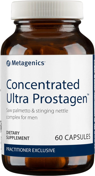 Metagenics Concentrated Ultra Prostagen - with Saw Palmetto Stinging Nettle & More - for Urinary Tract Health & Prostate Function - for Men's Health - 60 Capsules