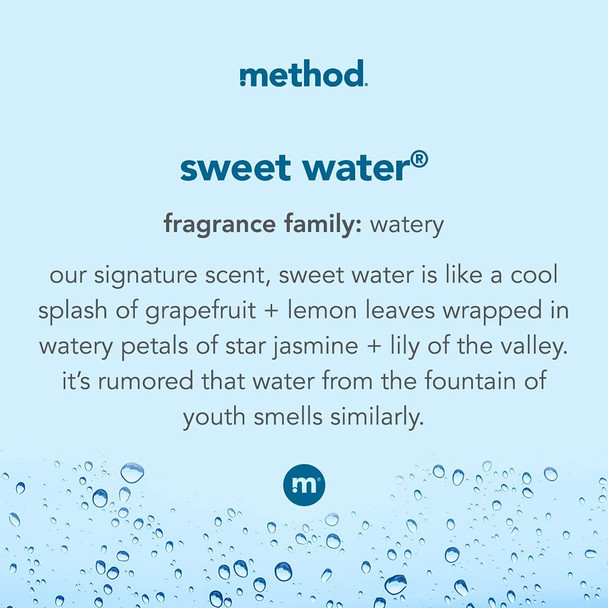 Method Foaming Hand Soap Refill Sweet Water 28 oz 1 pack Packaging May Vary