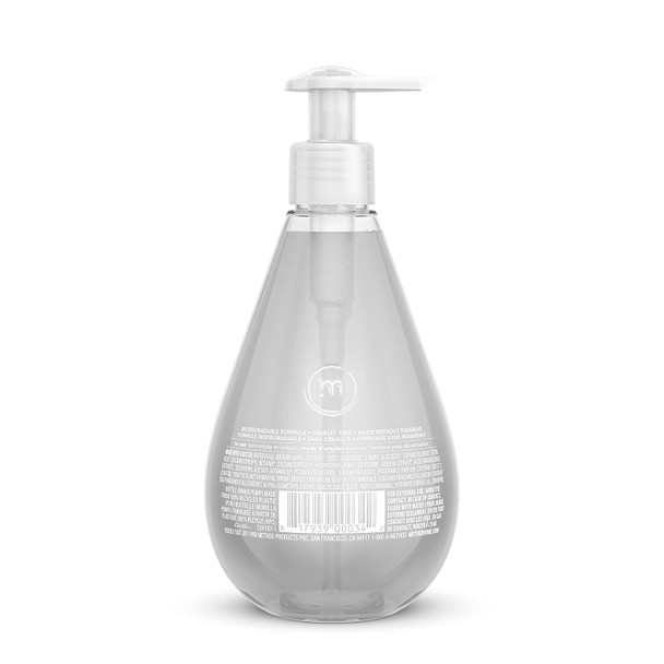 Method Gel Hand Soap Sweet Water Biodegradable Formula 12 fl oz (Pack of 3)