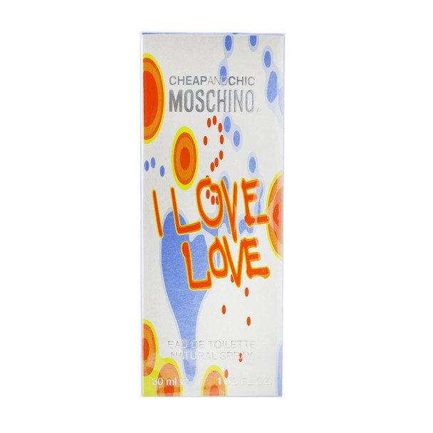 Moschino I Love Love Eau de Toilette Spray 1 Ounce